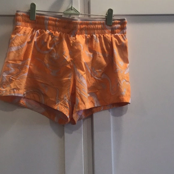 Neon Orange Shorts - Picture 1 of 2